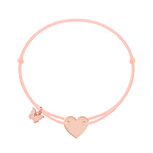 Load image into Gallery viewer, Classic Heart Bracelet - Rose Gold Plated
