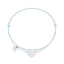 Load image into Gallery viewer, Classic Heart Bracelet - White Gold Plated - BRACELET - [variant.title]- Borboleta
