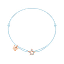 Load image into Gallery viewer, Zircon Star Bracelet - Rose Gold Plated
