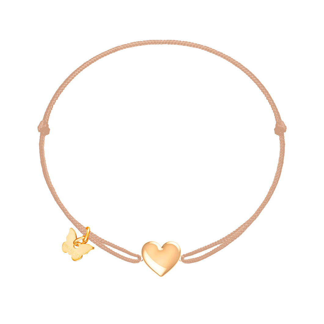 Small Heart Bracelet - Gold Plated