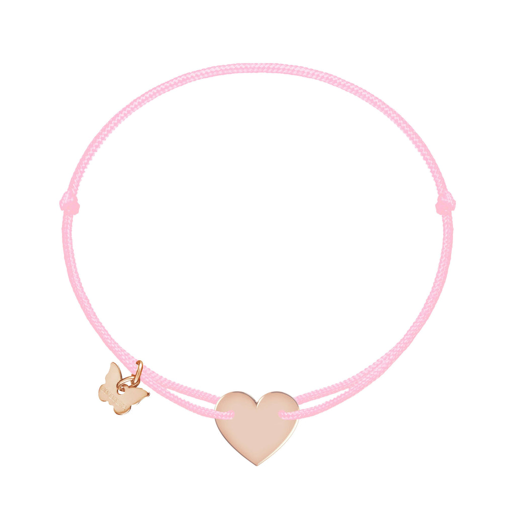 Classic Heart Bracelet - Rose Gold Plated - BRACELET - [variant.title]- Borboleta