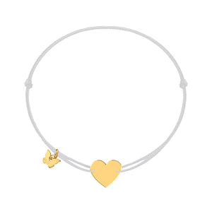 New Classic Heart Bracelet - Yellow Gold Plated