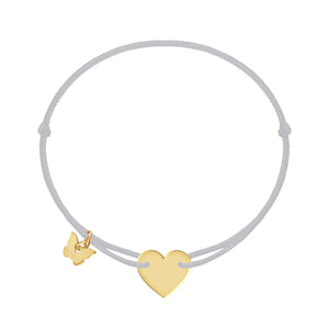 Classic Heart Bracelet- Yellow Gold Plated - BRACELET - [variant.title]- Borboleta