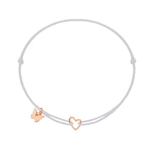 Load image into Gallery viewer, Petit Heart Rose Gold Plated Bracelet
