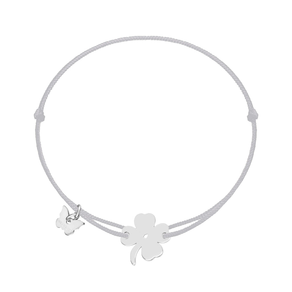 Classic Clover Bracelet - White Gold Plated - BRACELET - [variant.title]- Borboleta