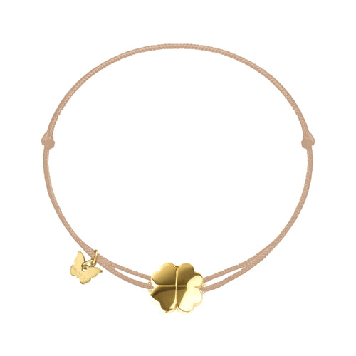 Small Clover Bracelet - Yellow Gold Plated - BRACELET - [variant.title]- Borboleta
