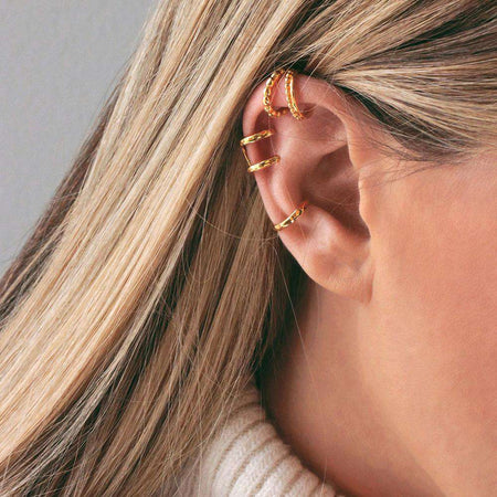 Single Dots Ear Cuff - EARRINGS - [variant.title]- Borboleta