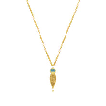 Load image into Gallery viewer, Sovilj Sapiens Crystal Necklace - Gold Plated
