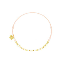 Load image into Gallery viewer, Oval Chain Bracelet - Yellow Gold Plated - BRACELET - [variant.title]- Borboleta
