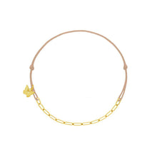 Lade das Bild in den Galerie-Viewer, Oval Chain Bracelet - Yellow Gold Plated - BRACELET - [variant.title]- Borboleta
