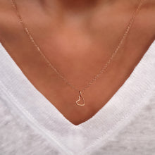 Load image into Gallery viewer, Sterling Silver Petit Heart Necklace
