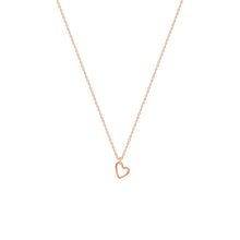 Load image into Gallery viewer, Sterling Silver Petit Heart Necklace
