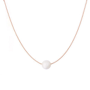 Sterling Silver Semiprecious Necklace - NECKLACE - [variant.title]- Borboleta