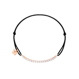 Small Tennis Bracelet - Rose Gold Plated
