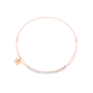 Small Tennis Bracelet - Rose Gold Plated