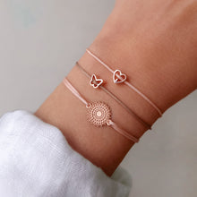 Load image into Gallery viewer, Tiny Butterfly Rose Gold Plated Bracelet
