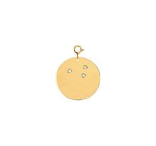 Load image into Gallery viewer, Zircon Medallion Charm
