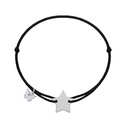 Classic Star Bracelet - White Gold Plated - BRACELET - [variant.title]- Borboleta