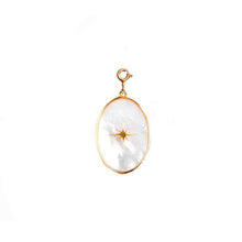 Load image into Gallery viewer, Memoire Collectable North Star Mother of Pearl Charm
