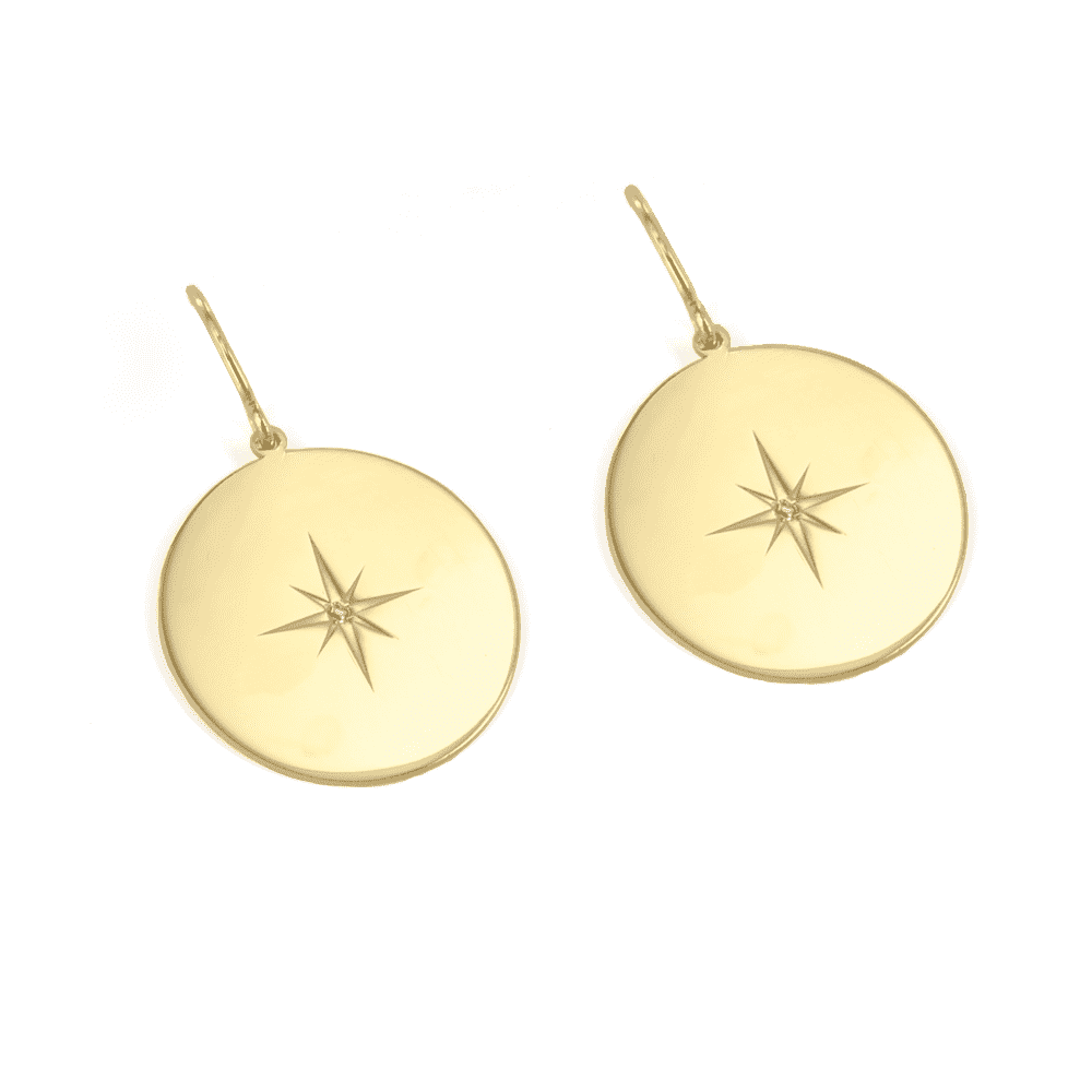 North Star Earrings - EARRINGS - [variant.title]- Borboleta