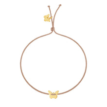 Load image into Gallery viewer, Small Butterfly Bracelet - Yellow Gold Plated - BRACELET - [variant.title]- Borboleta
