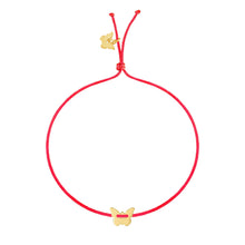 Load image into Gallery viewer, Small Butterfly Bracelet - Yellow Gold Plated - BRACELET - [variant.title]- Borboleta
