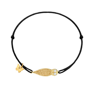 Sovilj Sapiens Crystal Bracelet - Gold Plated